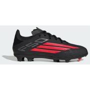 adidas F50 League FG/AG Immortal DNA - Svart/Lucid Red Barn