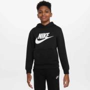 Nike Hettegenser NSW Club Fleece - Svart/Hvit Barn