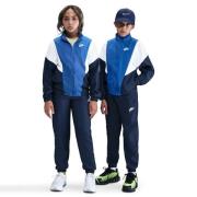 Nike Tracksuit NSW Woven FZ - Navy/Blå/Hvit Barn