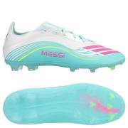 adidas F50 Messi Elite FG Aurora Radiante - Fottøy Hvit/Lucid Pink/Fla...