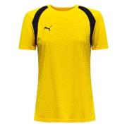 PUMA Trenings T-Skjorte teamFINAL26 - Raskere gul/PUMA Svart Kvinner