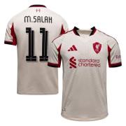 Liverpool Bortedrakt 2025/26 Champions League Authentic M.SALAH 11
