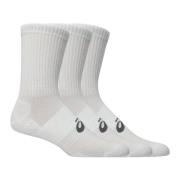 Asics Sokker Crew 3-Pakke - Hvit
