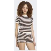 Adidas Originals ADIDAS ORIGINALS SUMMER GLOW SLIM STRIPED TEE