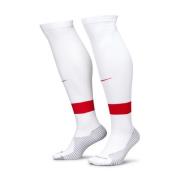 Nike Fotballsokker Strike - Hvit/Rød