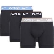 Nike Boxer Ultra Comfort Dri-FIT 3-Pakke - Svart/Grå/Blå